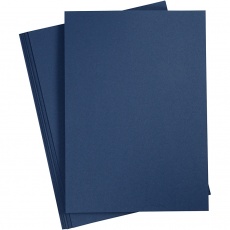 Papier, A4, 210x297 mm, 110 g, Blau, 20 Stk/ 1 Pck