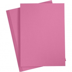 Papier, A4, Blatt 210x297 mm, 80 g, Pink, 20 Stk/ 1 Pck