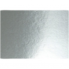 Metallic-Folienkarton, A4, 210x297 mm, 280 g, Silber, 10 Bl./ 1 Pck