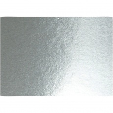Metallic-Folienkarton, A4, Blatt 210x297 mm, 280 g, Silber, 10 Bl./ 1 Pck