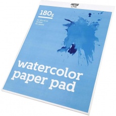 Aquarellblock, A3, Blatt 297x420 mm, 180 g, Weiß, 20 Bl./ 1 Stk