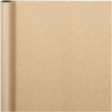 Geschenkpapier , B 50 cm, 60 g, Beige, 5 m/ 1 Rolle
