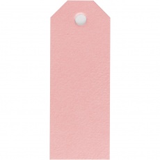 Manila-Anhänger, Größe 3x8 cm, 220 g, Rosa, 20 Stk/ 1 Pck