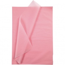 Seidenpapier, Blatt 50x70 cm, 17 g, Pink, 25 Bl./ 1 Pck