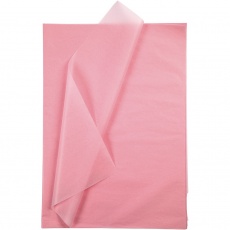 Seidenpapier, 50x70 cm, 17 g, Pink, 25 Bl./ 1 Pck