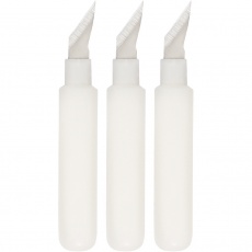 Fiskars Fingertip Art Knife - Ersatzklingen, L 5 mm, B 3 mm, 3 Stk/ 1 Pck