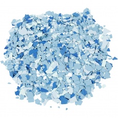 Terrazzo-Flocken, Blau, 90 g/ 1 Dose