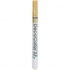Permanent-Marker, Strichstärke 0,8 mm, Gold, 1 Stk