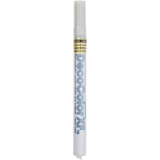 Permanent-Marker, Strichstärke 0,8 mm, Silber, 1 Stk