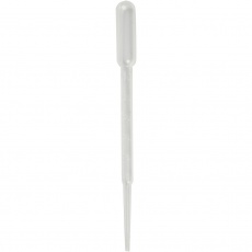 Pipette, L 15 cm, 3 ml, Transparent, 15 Stk/ 1 Pck