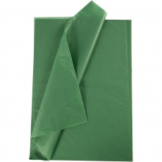 Seidenpapier, Blatt 50x70 cm, 17 g, Grün, 25 Bl./ 1 Pck