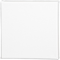 Leinwand, T 1.6 cm, Größe 20x20 cm, 360 g, Weiß, 10 Stk/ 1 Pck