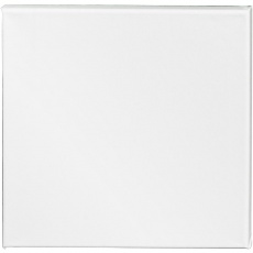Leinwand, T 1.6 cm, Größe 30x30 cm, 360 g, Weiß, 10 Stk/ 1 Pck