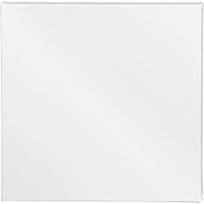 Leinwand, T 1.6 cm, Größe 40x40 cm, 360 g, Weiß, 10 Stk/ 1 Pck