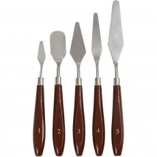 Palettmesser - Set , L 17-23 cm, B 1,5-2,5 cm, 5 Stk/ 1 Pck