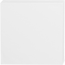 Leinwand, T 3,7 cm, Größe 30x30 cm, 360 g, Weiß, 1 Stk