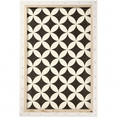 Leinwand, T 1,7 cm, Größe 40x60 cm, 360 g, Weiß, 1 Stk