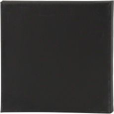Leinwand, T 1,6 cm, Größe 30x30 cm, 360 g, Schwarz, Weiß, 10 Stk/ 1 Pck