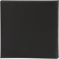 Leinwand, Größe 30x30x1,6 cm, 360 g, Schwarz, 1 Stk