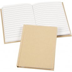 Notizbuch , A6, Blatt 105x148 mm, 60 g, Braun, 1 Stk