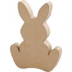 Osterhase, H 18 cm, T 2,5 cm, 1 Stk