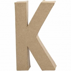 Buchstaben, K, H 20,3 cm, B 11,5 cm, Dicke 2,5 cm, 1 Stk