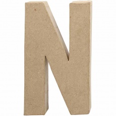 Buchstaben, N, H 20,2 cm, B 11,5 cm, Dicke 2,5 cm, 1 Stk
