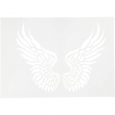 Schablone, Flügel, A4, Blatt 210x297 mm, 1 Stk