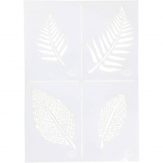 Schablone, Blätter, A4, 210x297 mm, 1 Stk