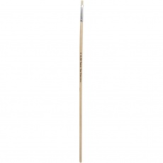 Nature Line Pinsel, 0, B 4 mm, langer Griff, 12 Stk/ 1 Pck
