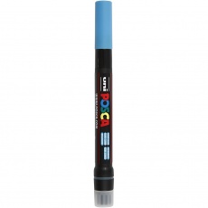 Posca Marker , PCF350, Strichstärke 1-10 mm, Pinsel, Hellblau, 1 Stk