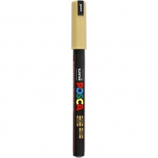 Posca Marker , PC-1MR, Strichstärke 0,7 mm, extrafein, Gold, 1 Stk