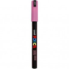 Posca Marker , PC-1MR, Strichstärke 0,7 mm, extrafein, Rosa metallic, 1 Stk