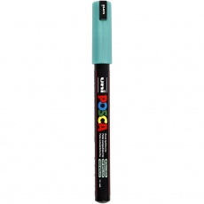Posca Marker , PC-1MR, Strichstärke 0,7 mm, extrafein, Metallic-Grün, 1 Stk