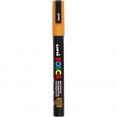 Posca Marker , PC-3M, Strichstärke 0,9-1,3 mm, fein, Sonnengelb, 1 Stk