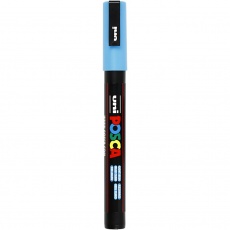 Posca Marker , PC-3M, Strichstärke 0,9-1,3 mm, fein, Hellblau, 1 Stk