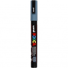 Posca Marker , PC-3M, Strichstärke 0,9-1,3 mm, fein, Schiefergrau, 1 Stk