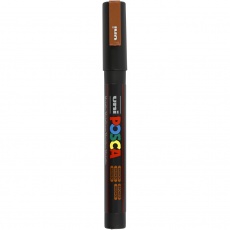 Posca Marker , PC-3M, Strichstärke 0,9-1,3 mm, fein, Bronze, 1 Stk