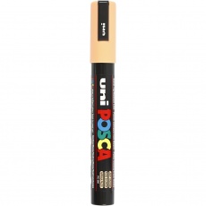 Posca Marker , PC-5M, Strichstärke 2,5 mm, Medium, Blassorange, 1 Stk