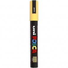 Posca Marker , PC-5M, Strichstärke 2,5 mm, Medium, Strohgelb, 1 Stk