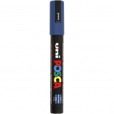 Posca Marker , PC-5M, Strichstärke 2,5 mm, Medium, Blau, 1 Stk