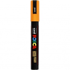 Posca Marker , PC-5M, Strichstärke 2,5 mm, Medium, Orange, 1 Stk