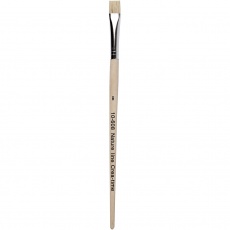 Nature Line Pinsel, 8, L 18,5 cm, B 10 mm, Flach, 12 Stk/ 1 Pck