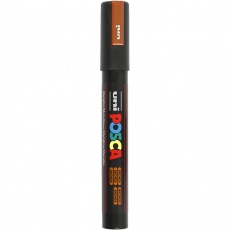 Posca Marker , PC-5M, Strichstärke 2,5 mm, Medium, Bronze, 1 Stk