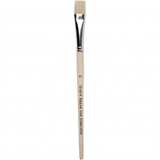 Nature Line Pinsel, 14, L 20 cm, B 15 mm, Flach, 12 Stk/ 1 Pck