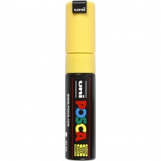 Posca Marker , PC-8K, Strichstärke 8 mm, breit, Gelb, 1 Stk