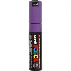 Posca Marker , PC-8K, Strichstärke 8 mm, breit, Violett, 1 Stk
