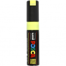 Posca Marker , PC-8K, Strichstärke 8 mm, breit, Fluo-Gelb, 1 Stk