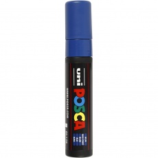 Posca Marker , Nr. PC-17K, Strichstärke 15 mm, extrabreit, Blau, 1 Stk
