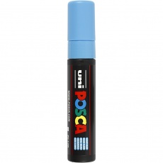 Posca Marker , PC-17K, Strichstärke 15 mm, extrabreit, Hellblau, 1 Stk